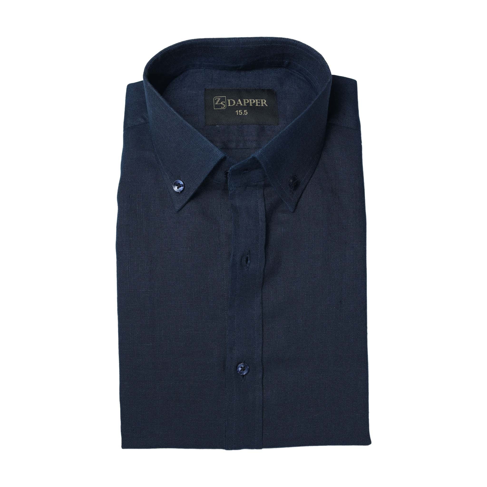 Blue Irish Linen.