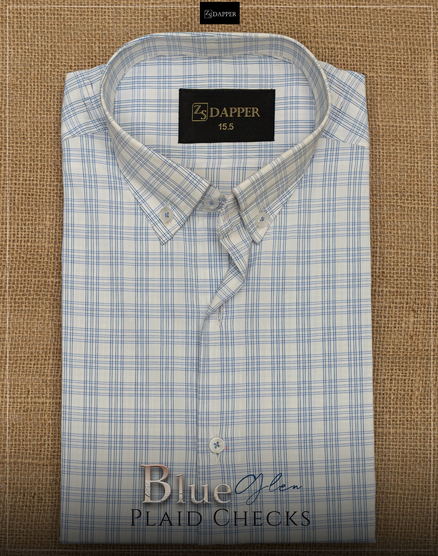 Blue Glen Plaid Checks.