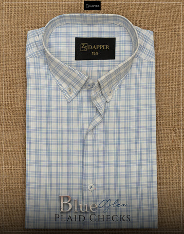Blue Glen Plaid Checks.