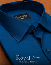 Royal Blue Formal shirt.