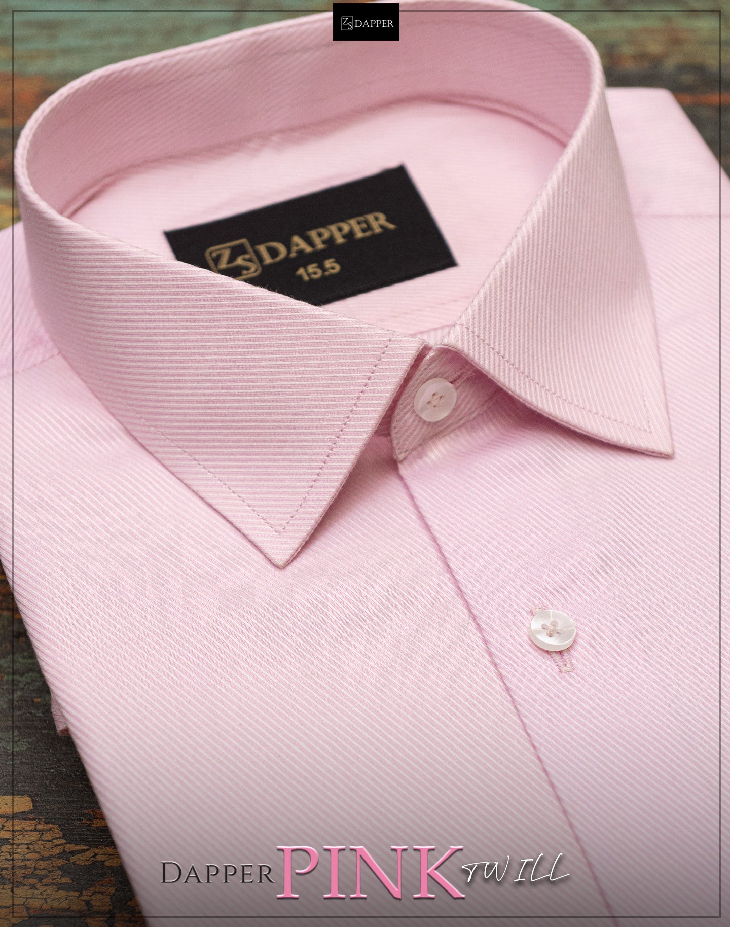 Dapper Pink Twill.