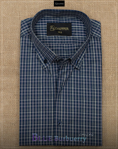 Blue Burberry Checks.