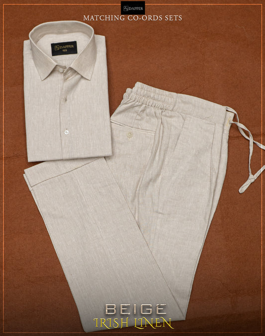 Beige Irish Linen 