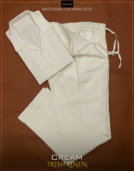 Cream Irish Linen 